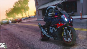 BMW S1000RR Graffiti Skin / Black and Red HP4