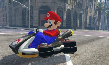 Mario Kart 8 - Default Kart [Menyoo] - GTA5