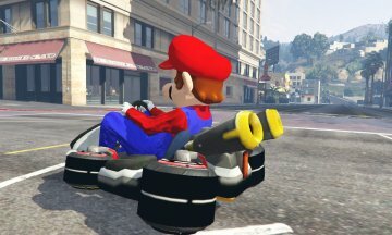 Mario Kart 8 - Default Kart [Menyoo] - GTA5