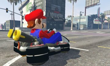 Mario Kart 8 - Default Kart [Menyoo] - GTA5