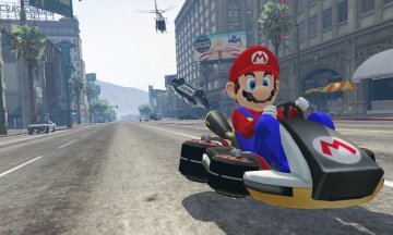 Mario Kart 8 - Default Kart [Menyoo] - GTA5