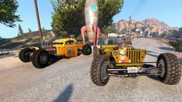 Jeep Willys Hot-Rod - GTA5