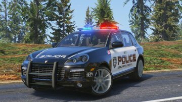 Porsche Cayenne - Need for Speed Hot Pursuit Police - GTA5