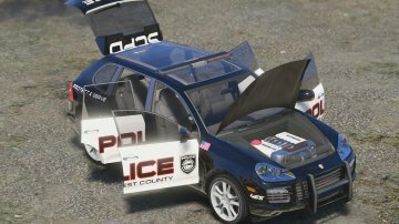 Porsche Cayenne - Need for Speed Hot Pursuit Police - GTA5