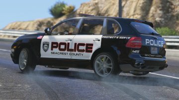 Porsche Cayenne - Need for Speed Hot Pursuit Police - GTA5