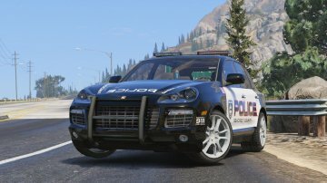 Porsche Cayenne - Need for Speed Hot Pursuit Police - GTA5