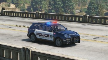 Porsche Cayenne - Need for Speed Hot Pursuit Police - GTA5