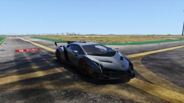 Lamborghini Veneno Realistic Handling