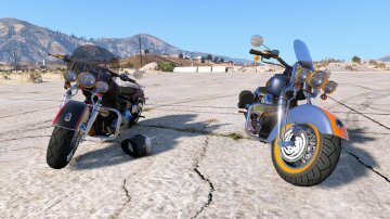 Harley Davidson Fat Boy Lo Vintage - GTA5