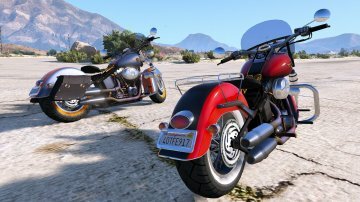 Harley Davidson Fat Boy Lo Vintage - GTA5