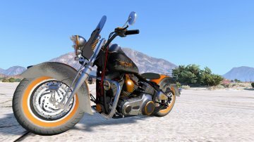 Harley Davidson Fat Boy Lo Vintage - GTA5
