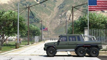 Mercedes-Benz G65 6x6 - GTA5