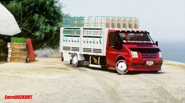Ford Transit Açık Kasa [Add-On / Replace] - GTA5