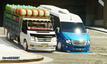 Ford Transit Açık Kasa [Add-On / Replace] - GTA5