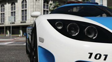 Koenigsegg CCX | Hot Pursuit Police [Add-On / Replace | Template] - GTA5