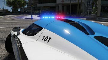 Koenigsegg CCX | Hot Pursuit Police [Add-On / Replace | Template] - GTA5