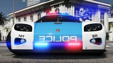 Koenigsegg CCX | Hot Pursuit Police [Add-On / Replace | Template] - GTA5