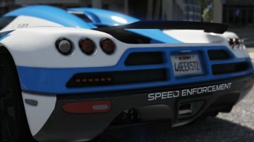 Koenigsegg CCX | Hot Pursuit Police [Add-On / Replace | Template] - GTA5