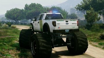 Ford Raptor Border Patrol Monster Truck - GTA5