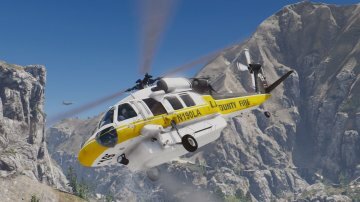 S-70A Firehawk Fire Fighting Helicopter [Add-On | Wipers] - GTA5