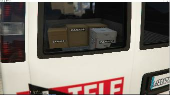 Camionette BFMTV-France 2-Itélé - GTA5