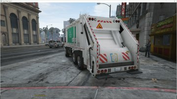 Camion recyclage Paris - GTA5
