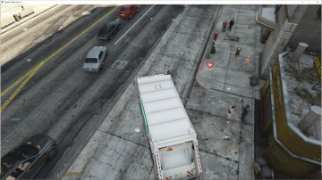 Camion recyclage Paris - GTA5