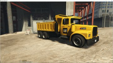 Machine Chantier Caterpillard - GTA5