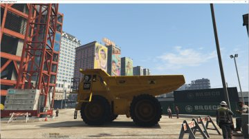 Machine Chantier Caterpillard - GTA5