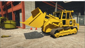 Machine Chantier Caterpillard - GTA5