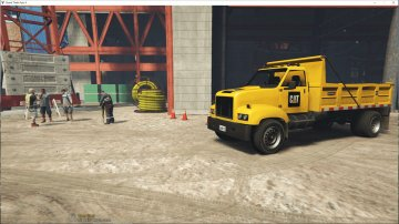 Machine Chantier Caterpillard - GTA5