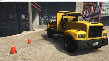 Machine Chantier Caterpillard - GTA5