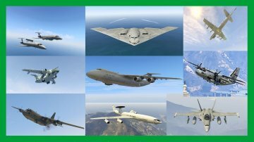 War Airplanes Add-on Pack - GTA5