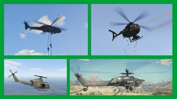 War Helicopters Add-On Pack - GTA5