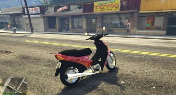 Honda Biz C100 2005 - GTA5