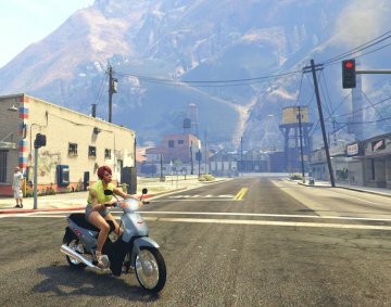 Honda Biz C100 2005 - GTA5