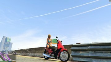 Honda Biz C100 2005 - GTA5