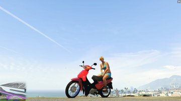 Honda Biz C100 2005 - GTA5