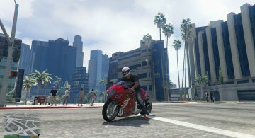 Suzuki Hyabusa Drag Bike - GTA5