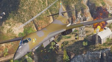 B-1B Lancer with variable wings [Add-On] - GTA5