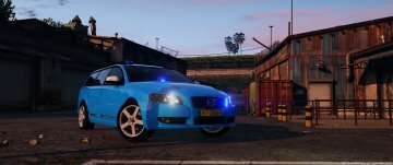 Volvo V70 unmarked BODW - GTA5