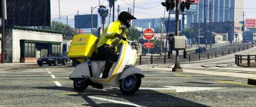 Pizza Scooter - GTA5