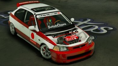 Honda Civic EK9 Kanjo Edition [Tuning | Template] - GTA5