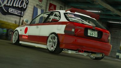 Honda Civic EK9 Kanjo Edition [Tuning | Template] - GTA5
