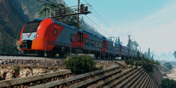 Siemens Desiro Rus Lastochka [Replace] - GTA5