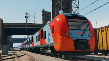 Siemens Desiro Rus Lastochka [Replace] - GTA5