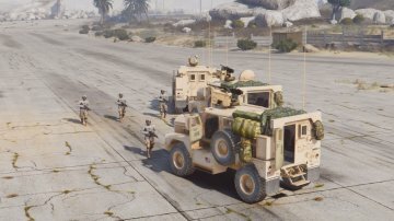 MRAP Cougar 4x4 [Add-On] - GTA5