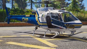 AS-350 Ecureuil (LAPD & CHP) [Add-On / Replace | Livery] - GTA5
