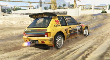 Peugeot 205 Turbo 16 & Rally (2in1) [Add-On | Tuning | Livery] - GTA5