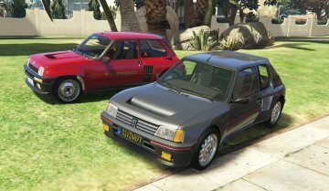 Peugeot 205 Turbo 16 & Rally (2in1) [Add-On | Tuning | Livery] - GTA5